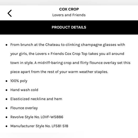 REVOLVE x Lovers + Friends Cox Top - Picture 10 of 12